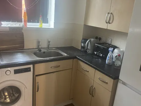 Kitchen - 1-bed flat in Peterborough