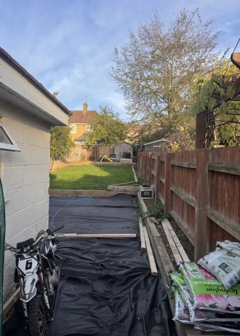 Garden - 2-bed house in Yeovil