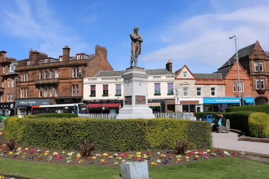 Burns Statue Square, Ayr 