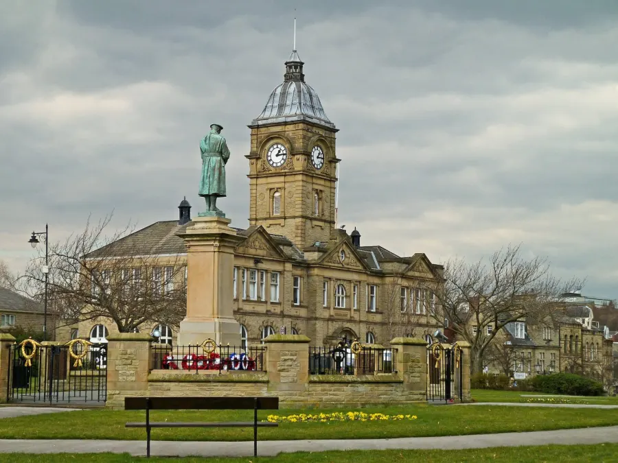 Carnegie Library, Batley, West Yorkshire, England