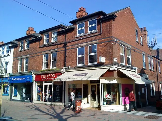 Shops at 40 to 48 High Road, Beeston by William Vallance Betts, 1927