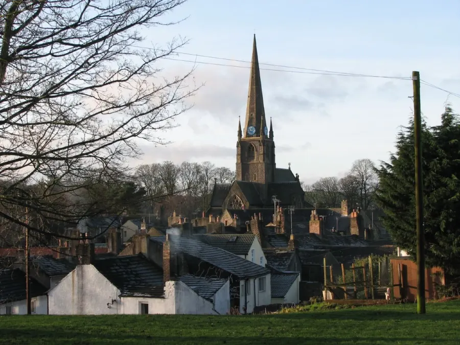 Church in Cockermouth, Cumbria, England.