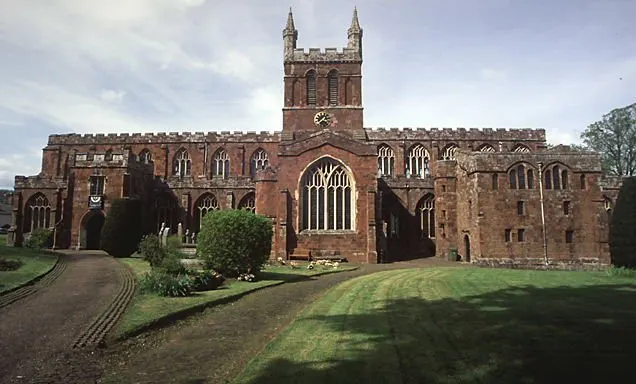 Church of The Holy Cross, Crediton, Devon, England