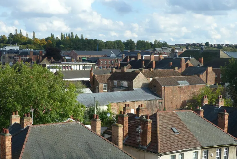 Gainsborough roofscape 