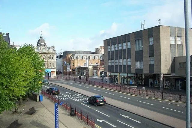 Hamilton, the "Top Cross" from the Duke Street Car Park