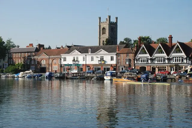 The west bank of the River Thames at Henley-on-Thames 