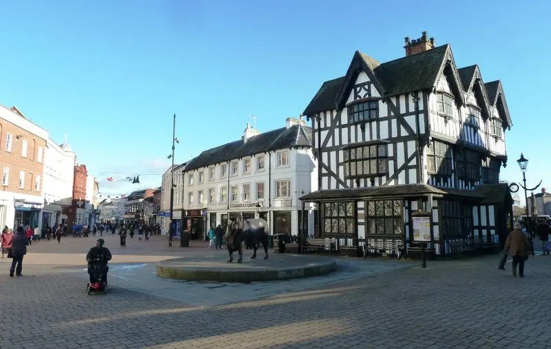 Centre of Hereford 