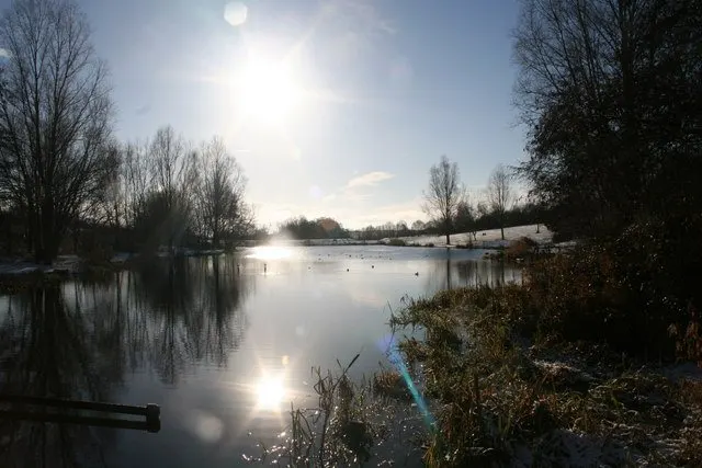 The lake In the park (Highwoods)