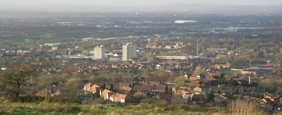 Hyde from Werneth Low.