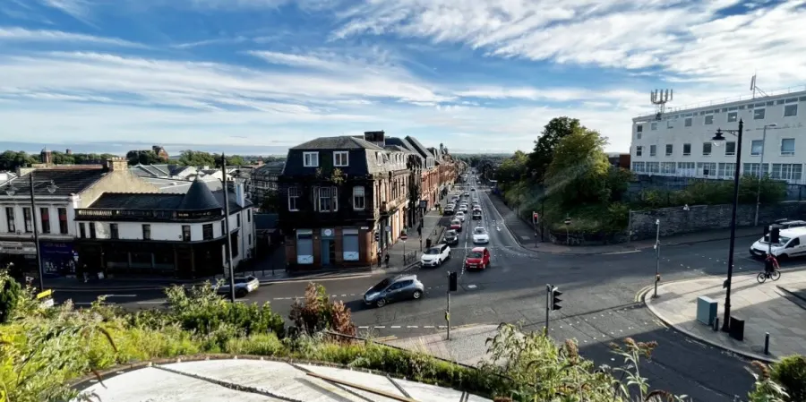 View of Kilmarnock, September 2023