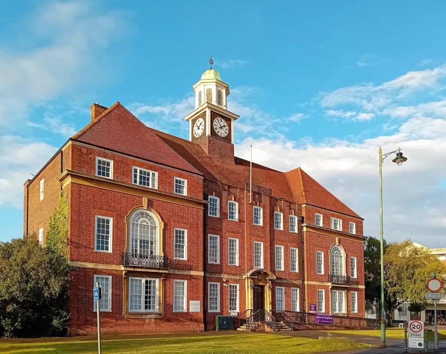 Town Hall, Broadway, Letchworth, Hertfordshire