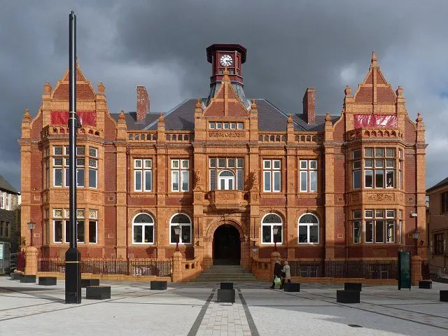 Merthyr Old Town Hall has been refurbished, Merthyr Tydfil