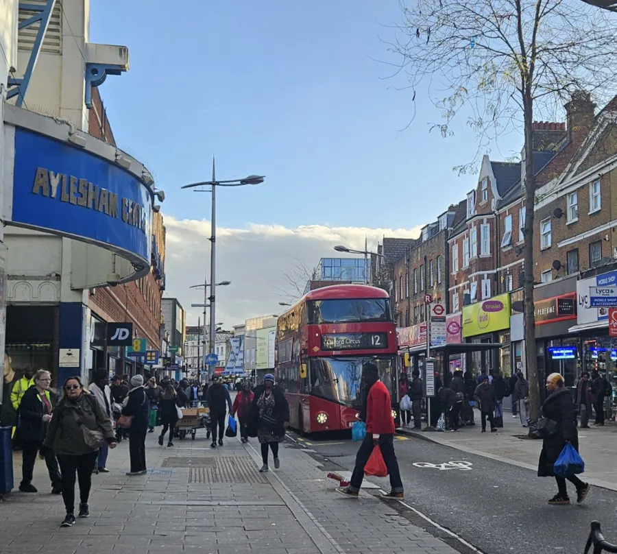 Rye Lane in Peckham. 