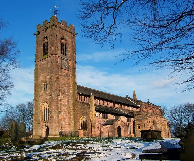 The Parish Church of Prestwich, St Mary, in Prestwich, Greater Manchester, England.