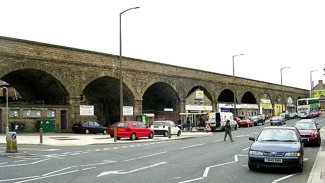 Railway Line over Road at Stanningley Bottom, Pudsey