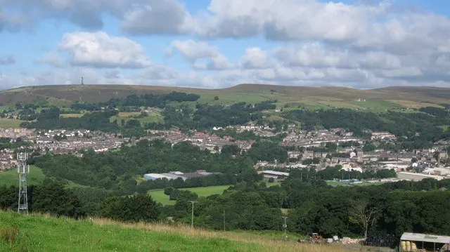 A view of Ramsbottom, North West England.