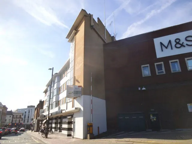 George Street at the junction with Red Lion Street