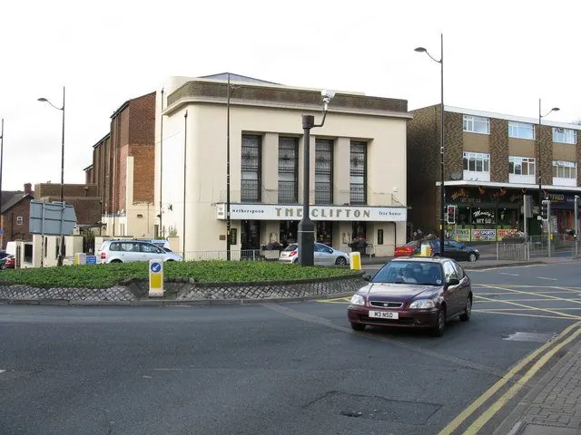 The Clifton, Sedgley. A former cinema, now a Wetherspoon's pub.