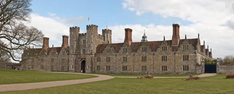 Knole as viewed from the grounds. Taken as a 5 segment panorama with a Canon 5D and 70-200mm f/2.8L lens., Sevenoaks