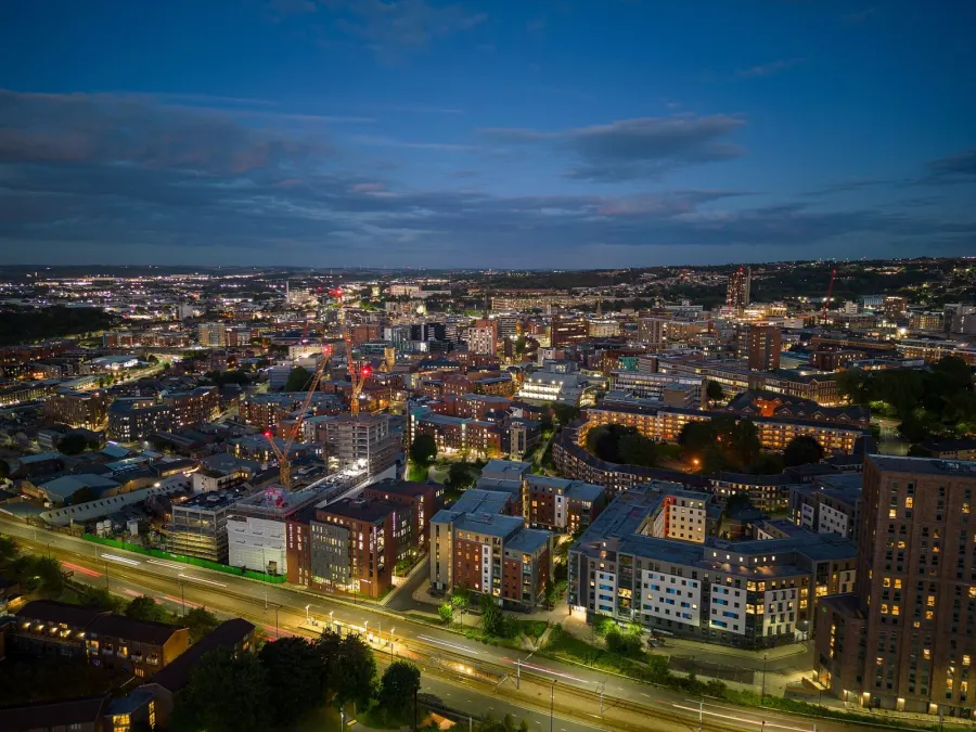​谢菲尔德夜晚天际线, Sheffield