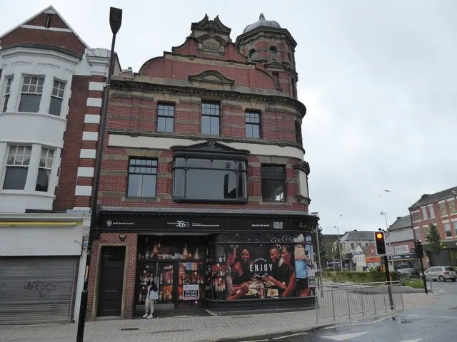 A building on the corner of Fowler Street, South Shields