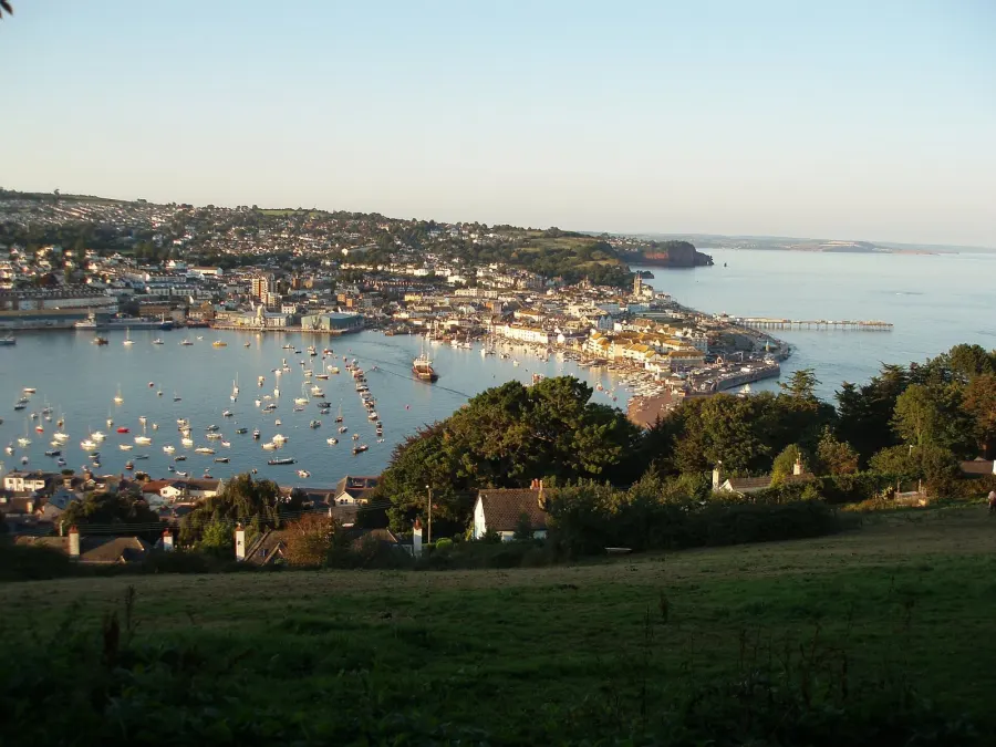 Teignmouth Harbour from Shaldon