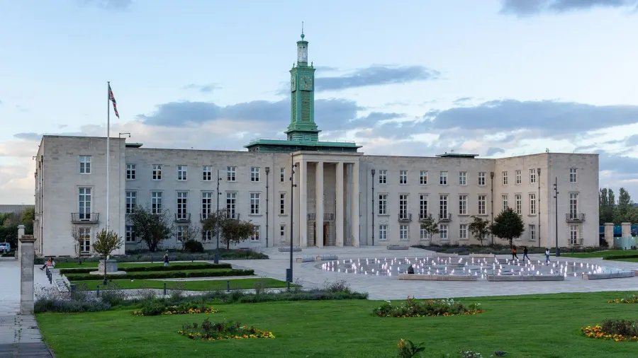 Waltham Forest Town Hall, Walthamstow This is a photo of listed building number 1190868.
