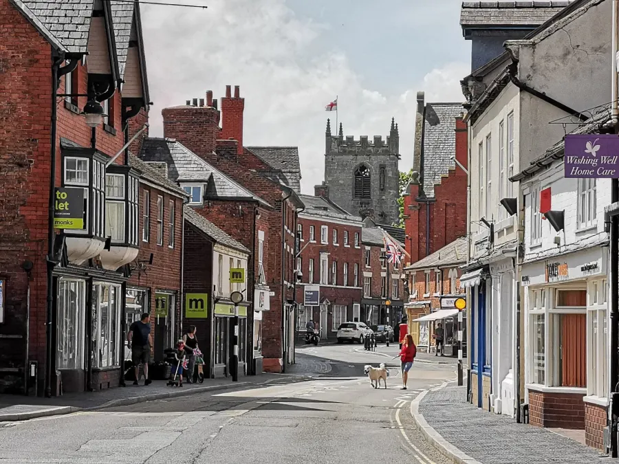 Wem High Street May 2020