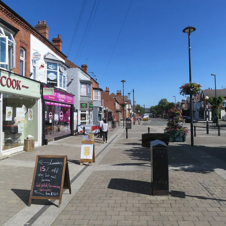 West Bridgford: Gordon Road shops 