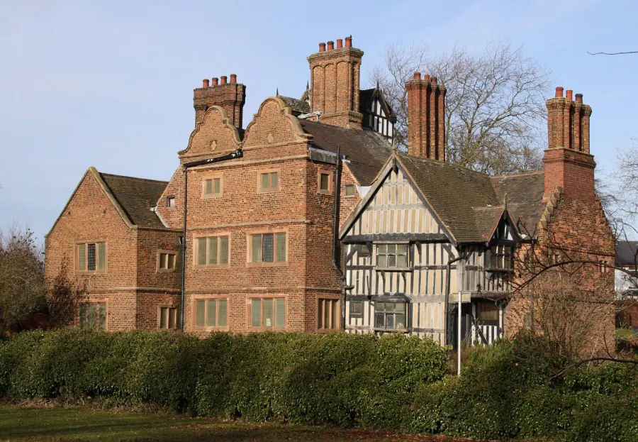 Oak House, West Bromwich. This is a grade II* listed building.