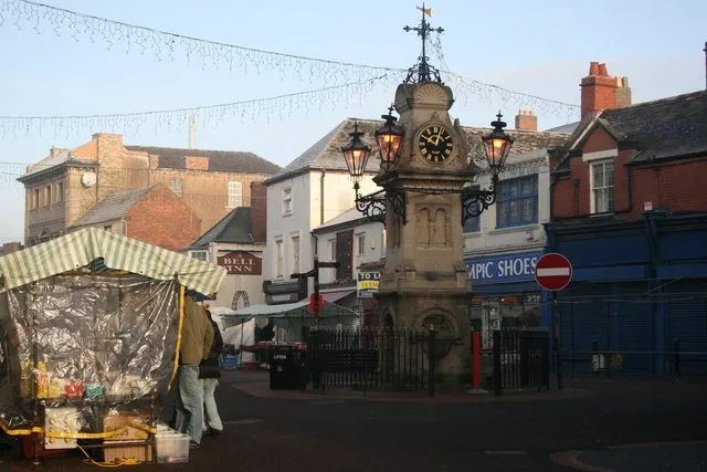 Willenhall market Willenhall market on a frosty morning.