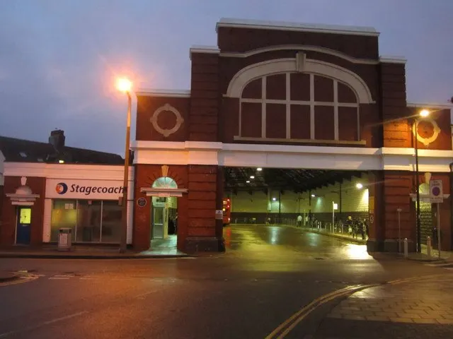 Murray Road entrance to Workington Bus Station